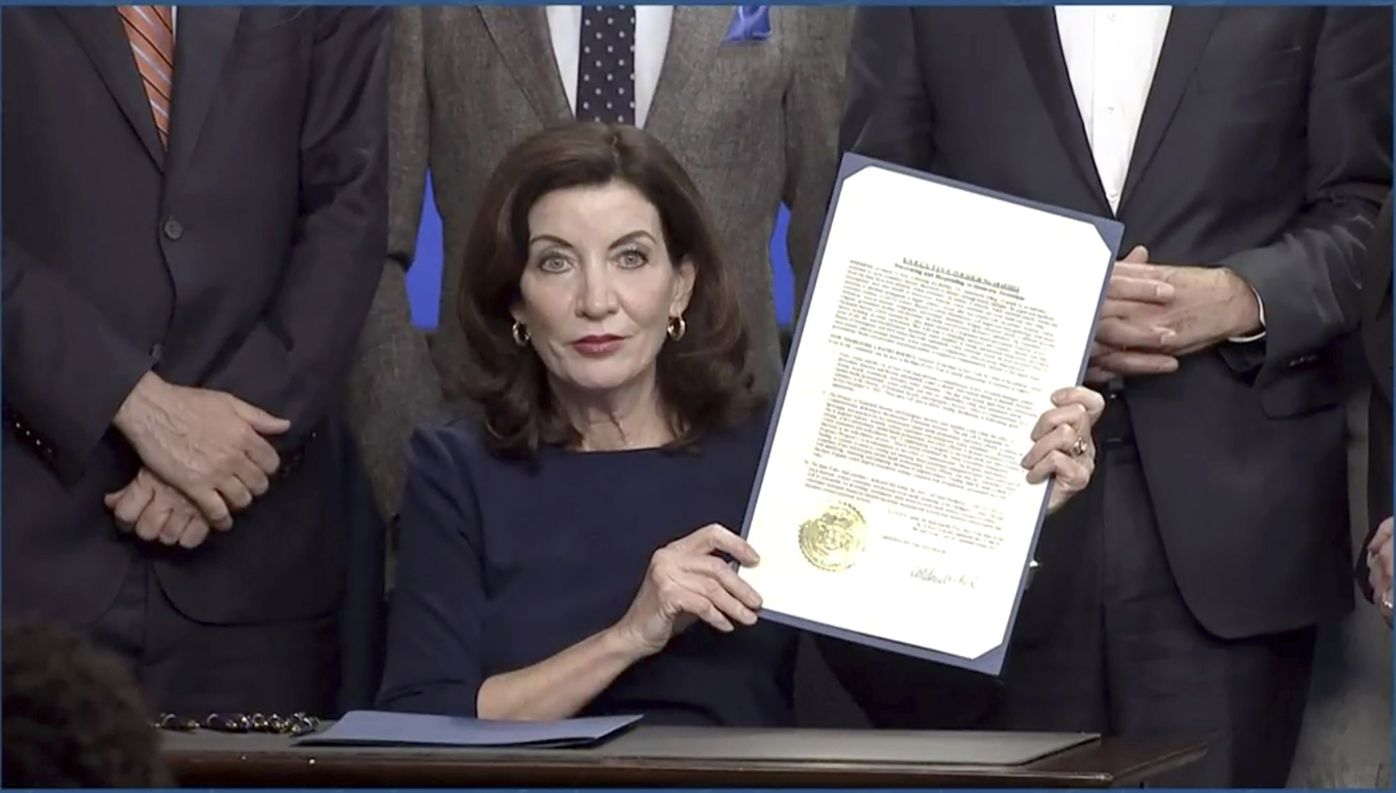 New York Governor Kathy Hochul Signs Red Flag Law Order